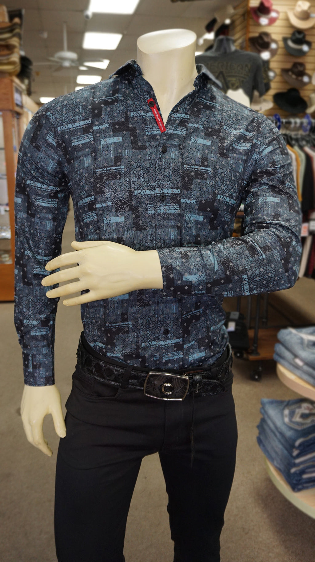 Platini Long Sleeve Shirt 11175 - Black
