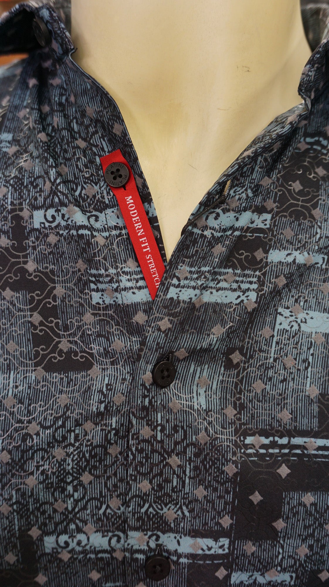 Platini Long Sleeve Shirt 11175 - Black