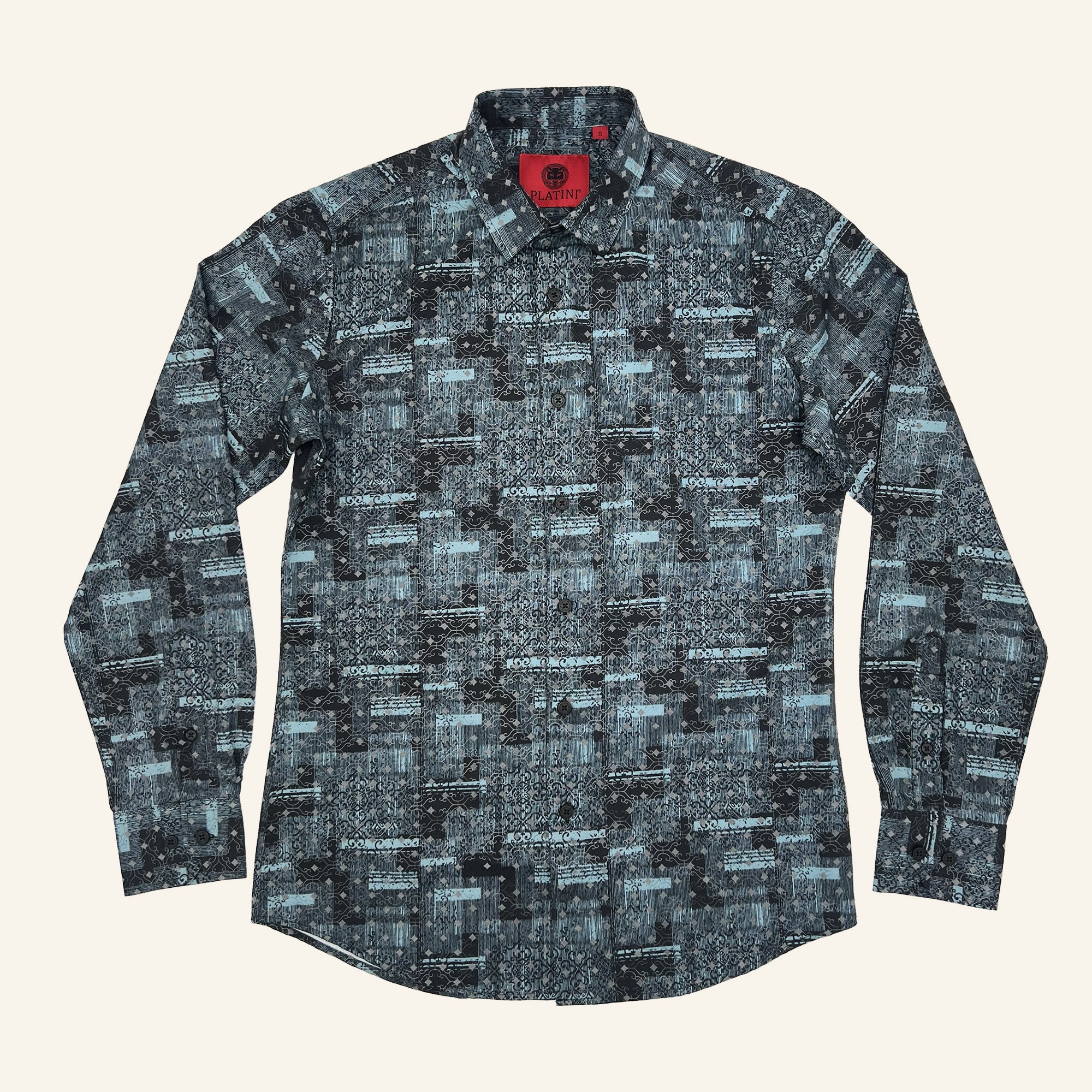 Platini Long Sleeve Shirt 11175 - Black