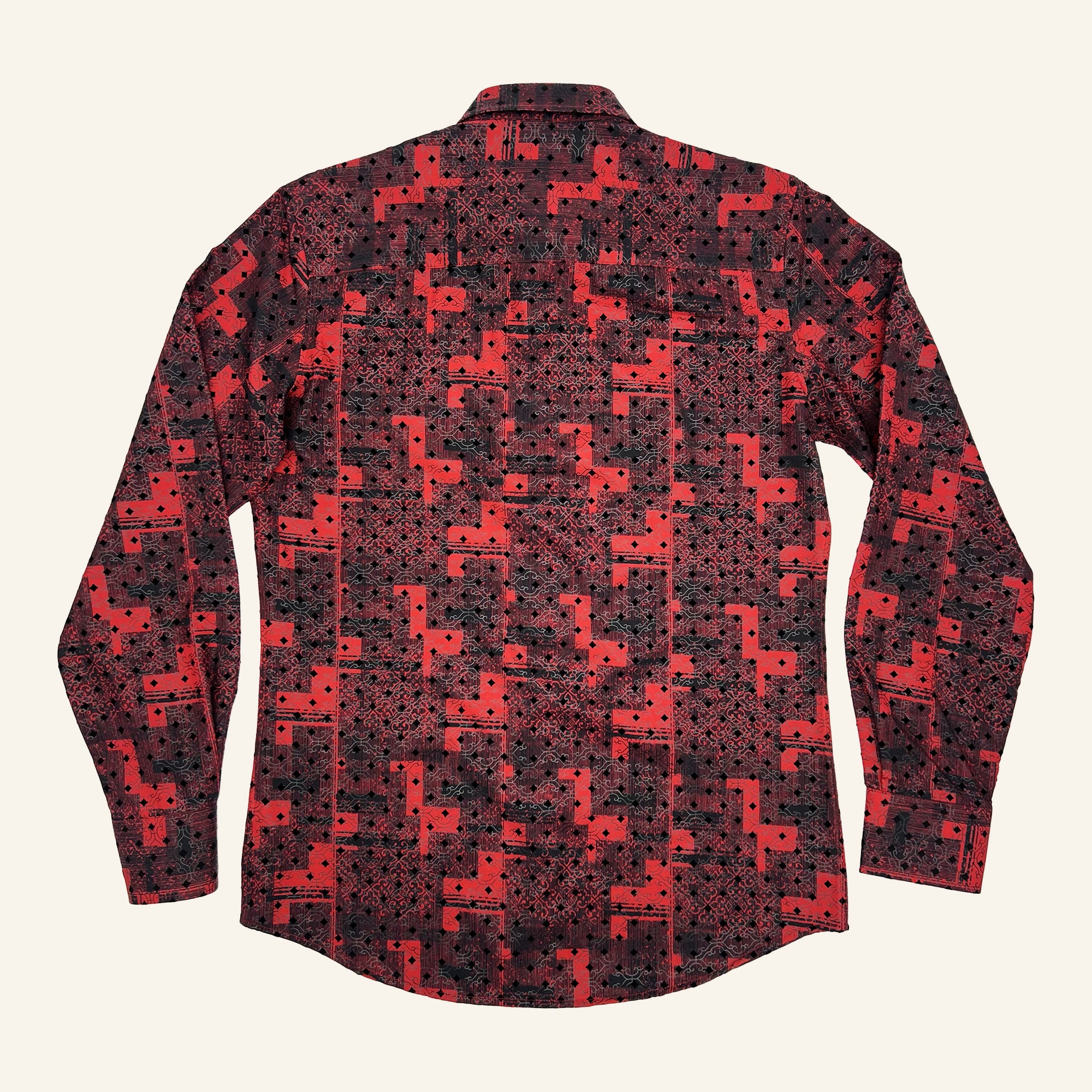 Platini Long Sleeve Shirt 11177 - Red