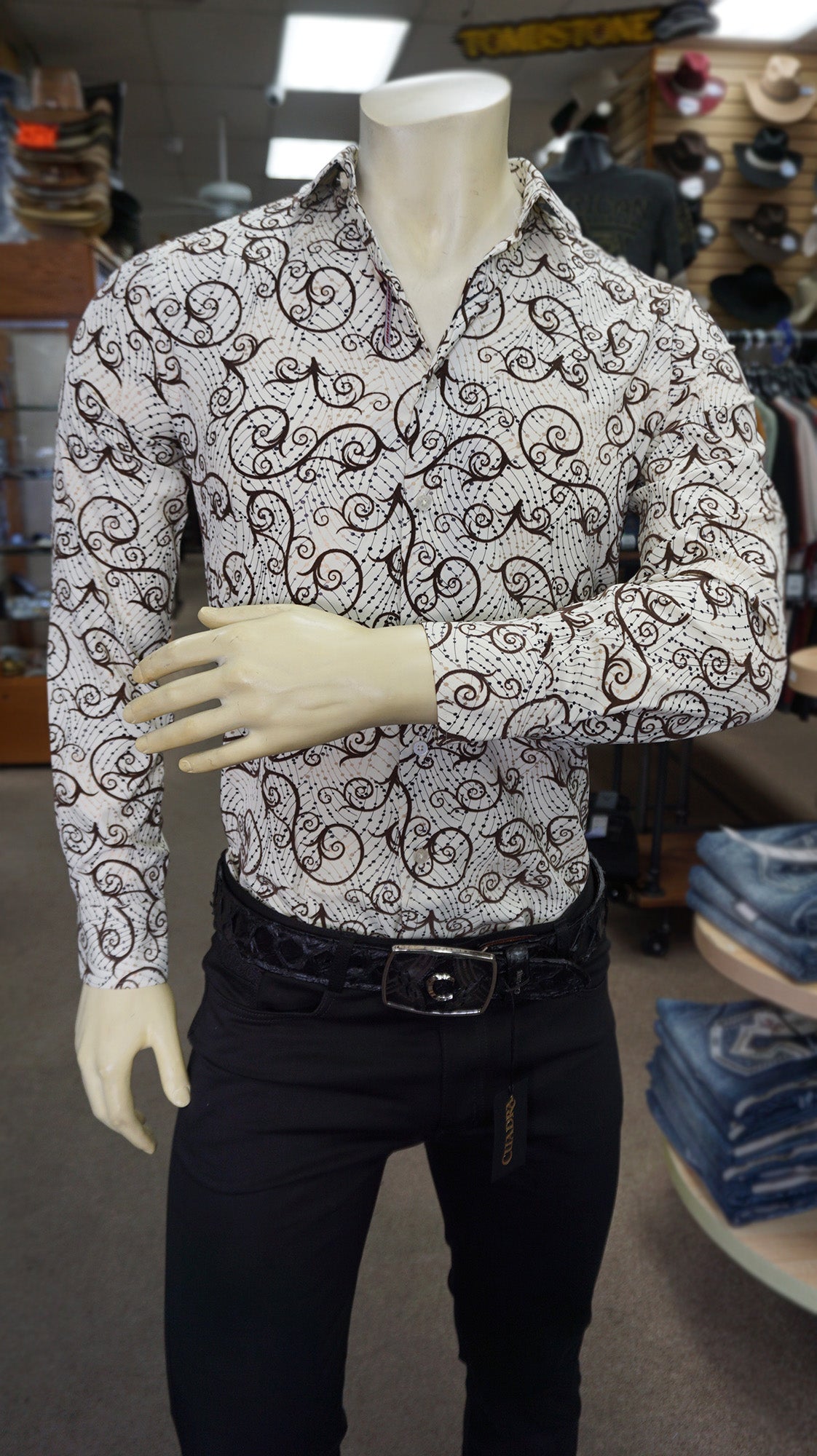 Platini Long Sleeve Shirt 11180 - Beige