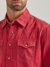 Cargar imagen en el visor de la galería, Men&#39;s Wrangler Retro Premium Long Sleeve Shirt 38147
