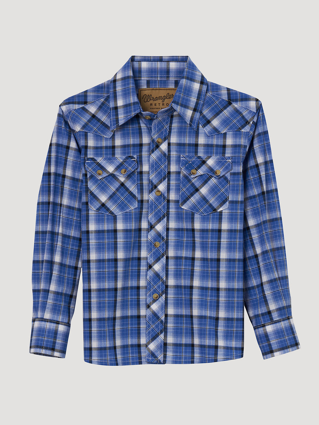 Boy's Wrangler Retro Core Long Sleeve Shirt 44306