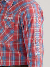 Cargar imagen en el visor de la galería, Men&#39;s Wrangler Classic Fit Logo Long Sleeve Shirt 44433
