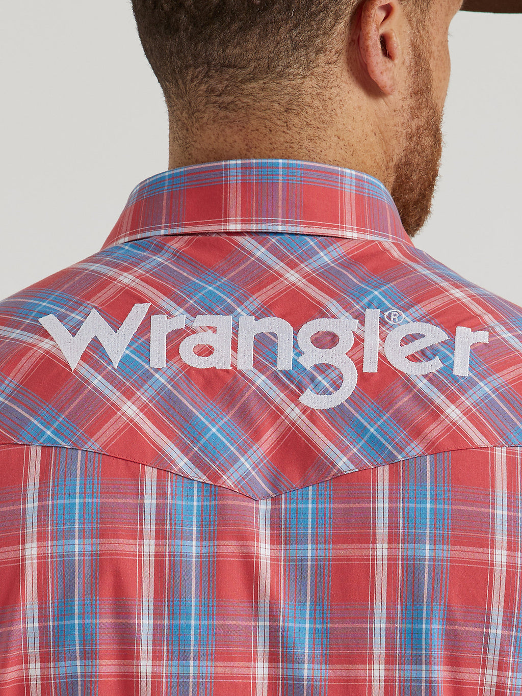 Men's Wrangler Classic Fit Logo Long Sleeve Shirt 44433