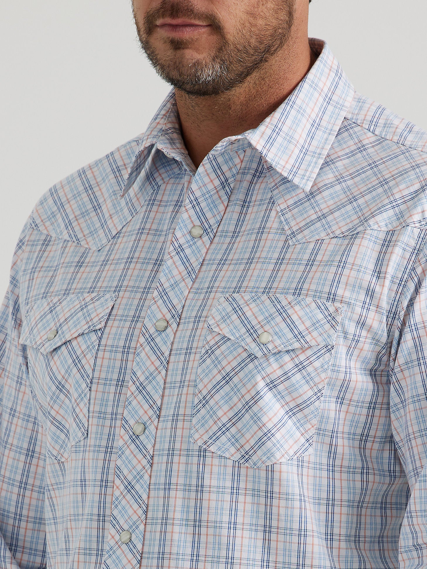 Men's Wrangler 20x Competition Advanced Comfort Long Sleeve Snap Shirt 44689