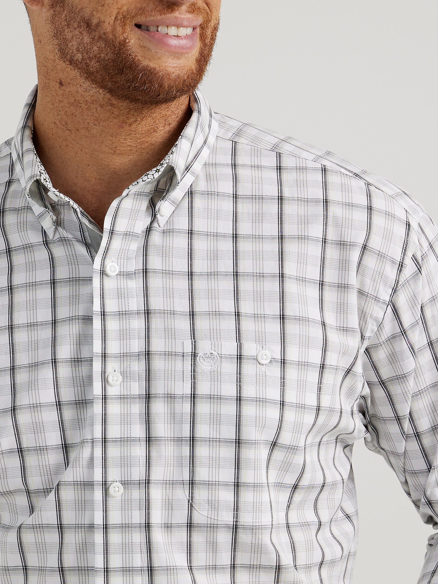 Men's Wrangler George Strait Long Sleeve Shirt 44886