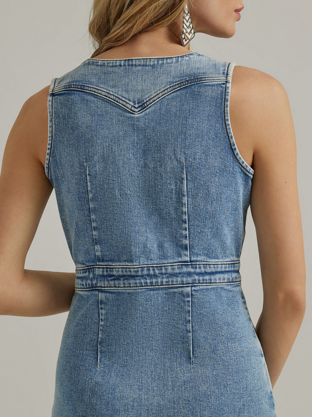 Women's Wrangler Denim Button Dress 44903 Women's Wrangler Denim Button Dress 44903
