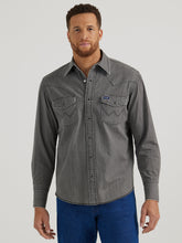 Cargar imagen en el visor de la galería, Men&#39;s Wrangler Western Snap Long Sleeve Shirt 45071
