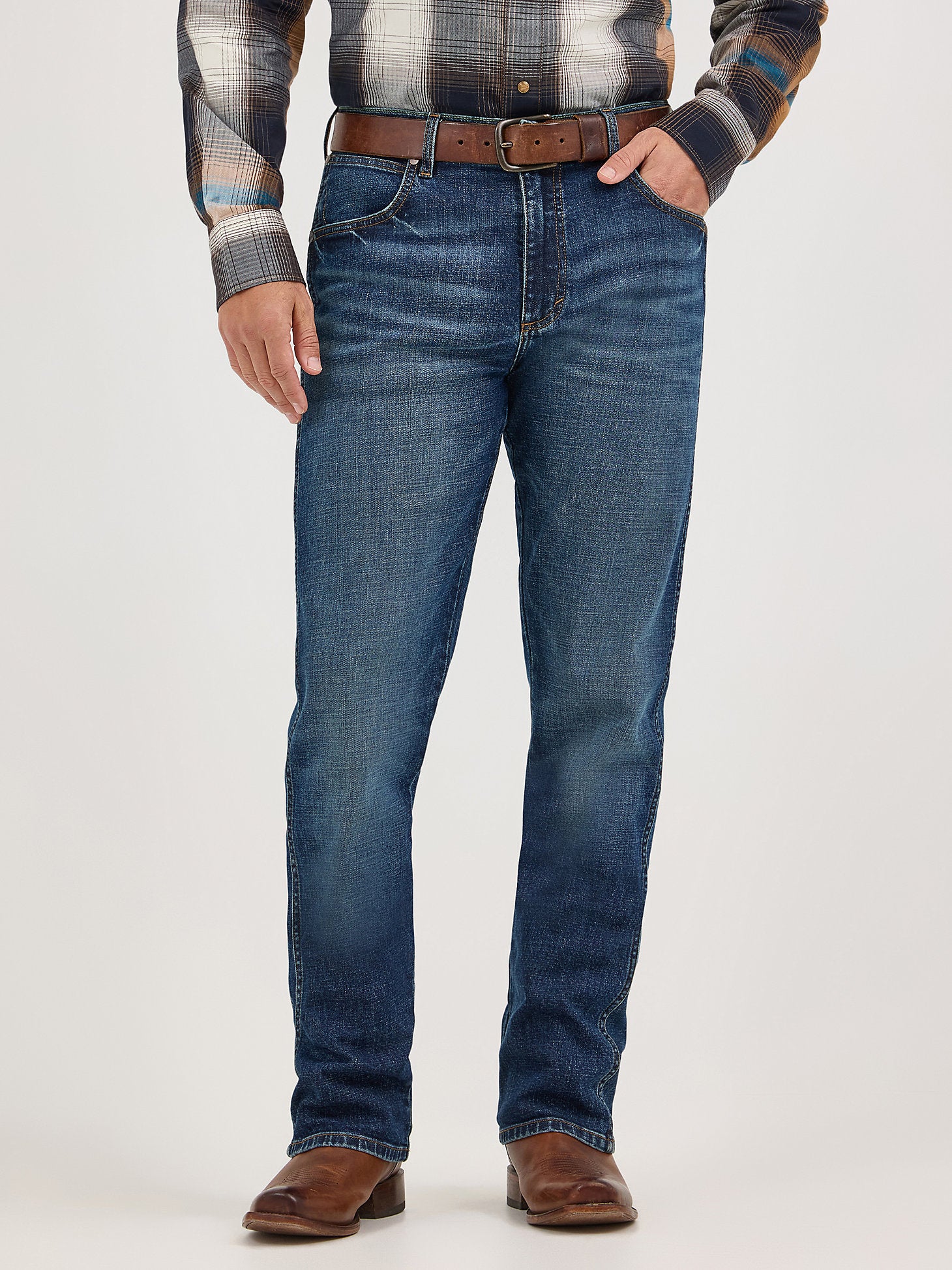 Wrangler Men's Retro Slim Straight Pants 112370631 - Jasper