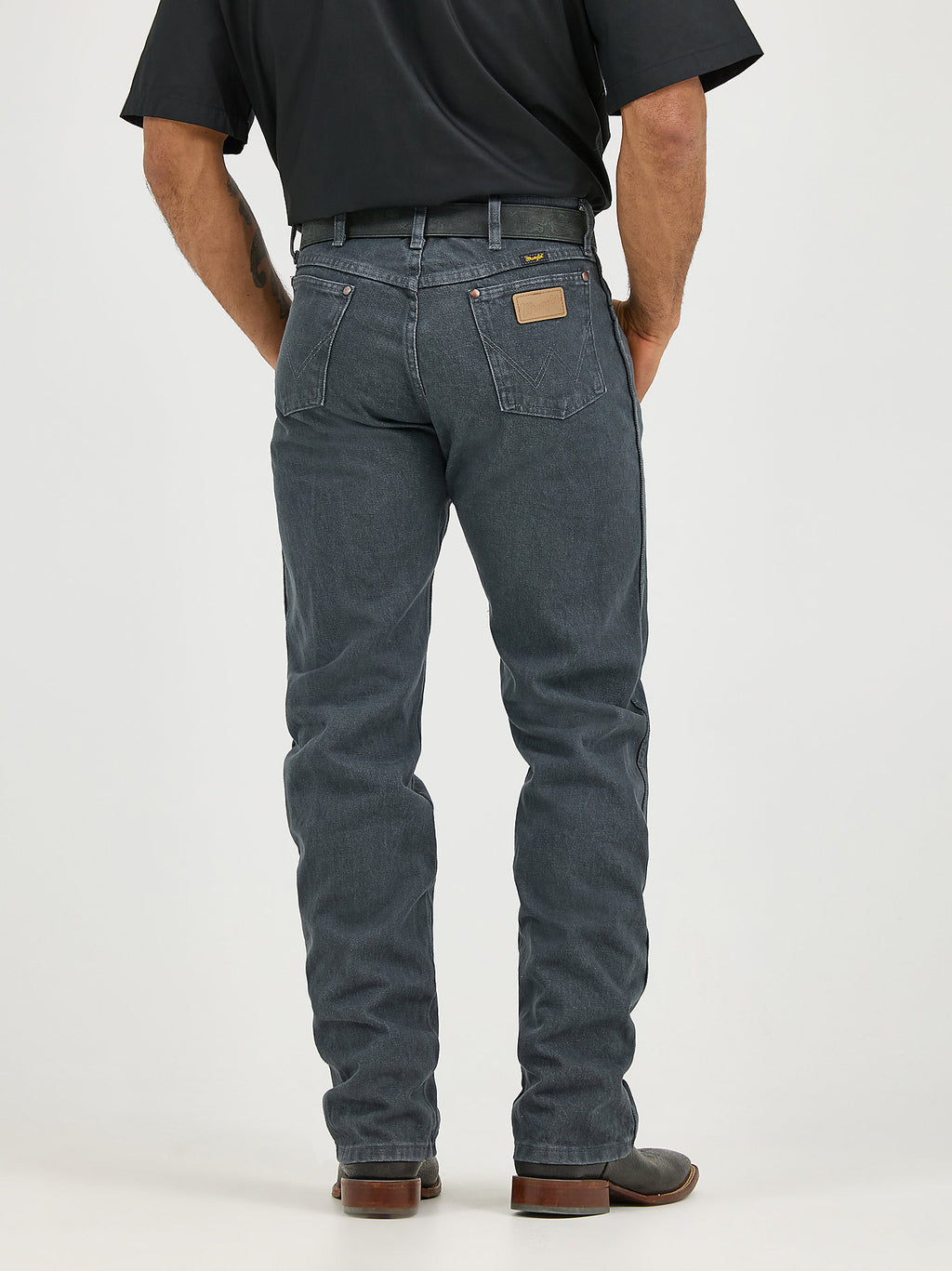 Wrangler Men's Cowboy Cut Original Fit Jean 1013MWZCG - Charcoal Gray