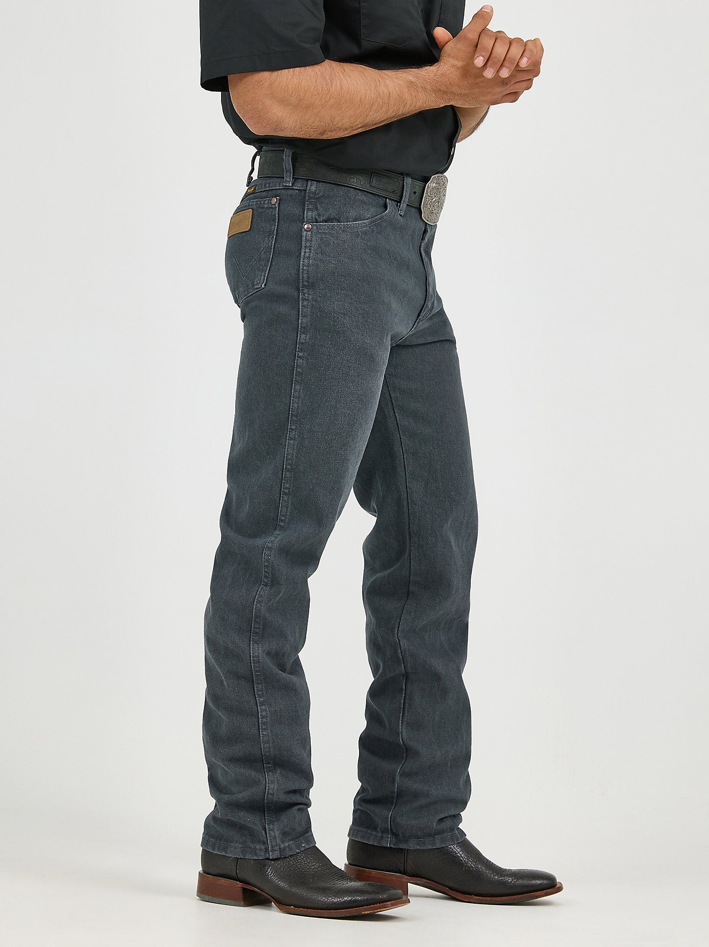 Wrangler Men's Cowboy Cut Original Fit Jean 1013MWZCG - Charcoal Gray