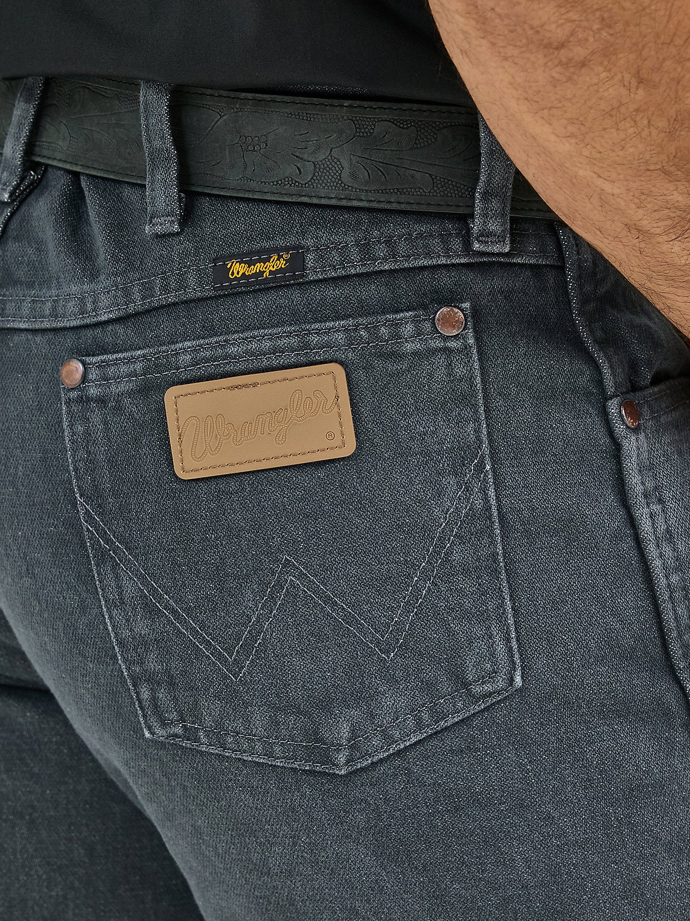 Wrangler Men's Cowboy Cut Original Fit Jean 1013MWZCG - Charcoal Gray