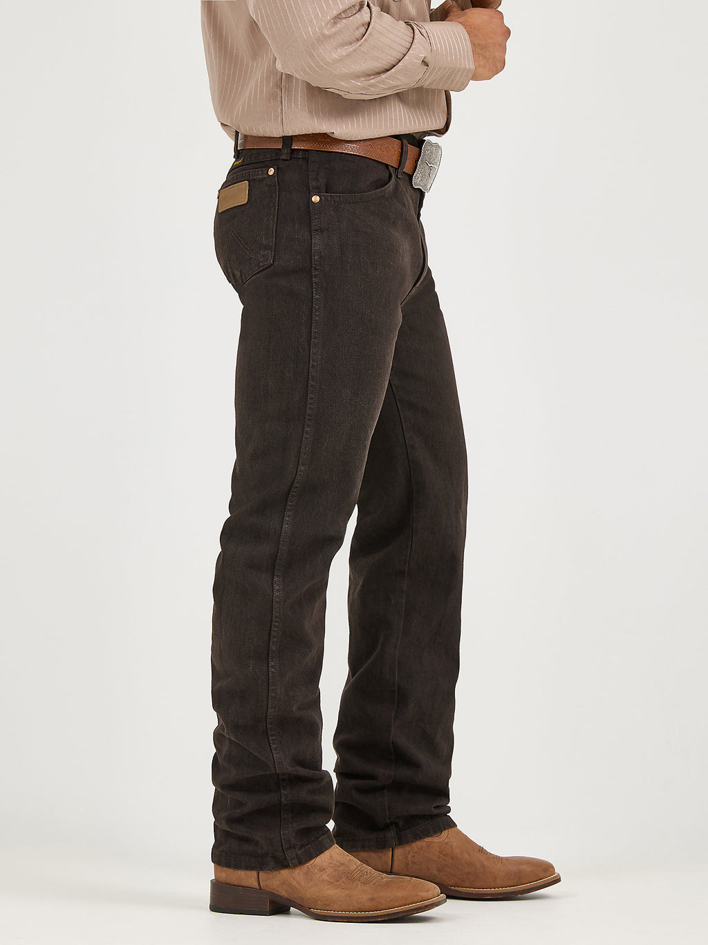 Wrangler Men's Cowboy Cut Original Fit Jean 1013MWZKL - Black Chocolate