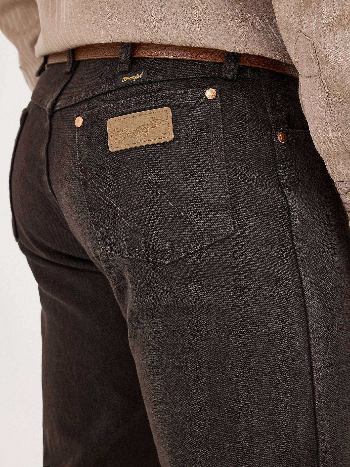 Wrangler Men's Cowboy Cut Original Fit Jean 1013MWZKL - Black Chocolate