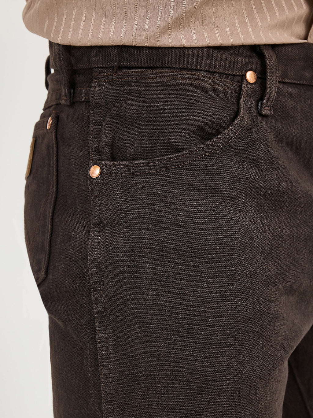 Wrangler Men's Cowboy Cut Original Fit Jean 1013MWZKL - Black Chocolate
