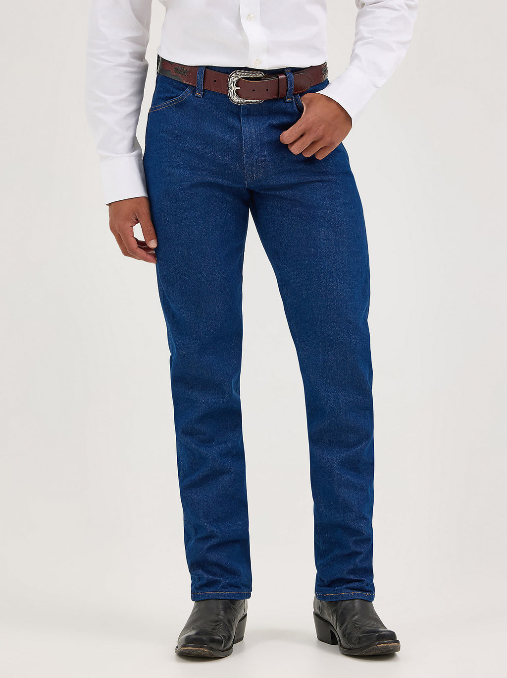 Wrangler Men's Cowboy Cut Original Fit Jean 1013MWZPW - Prewashed Indigo
