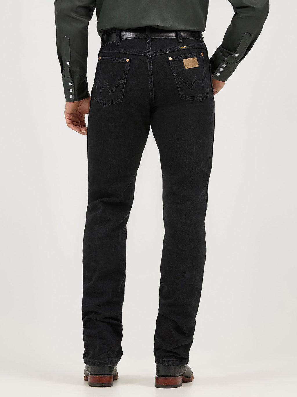 Wrangler Men's Cowboy Cut Original Fit Jean 1013MWZWK - Shadow Black