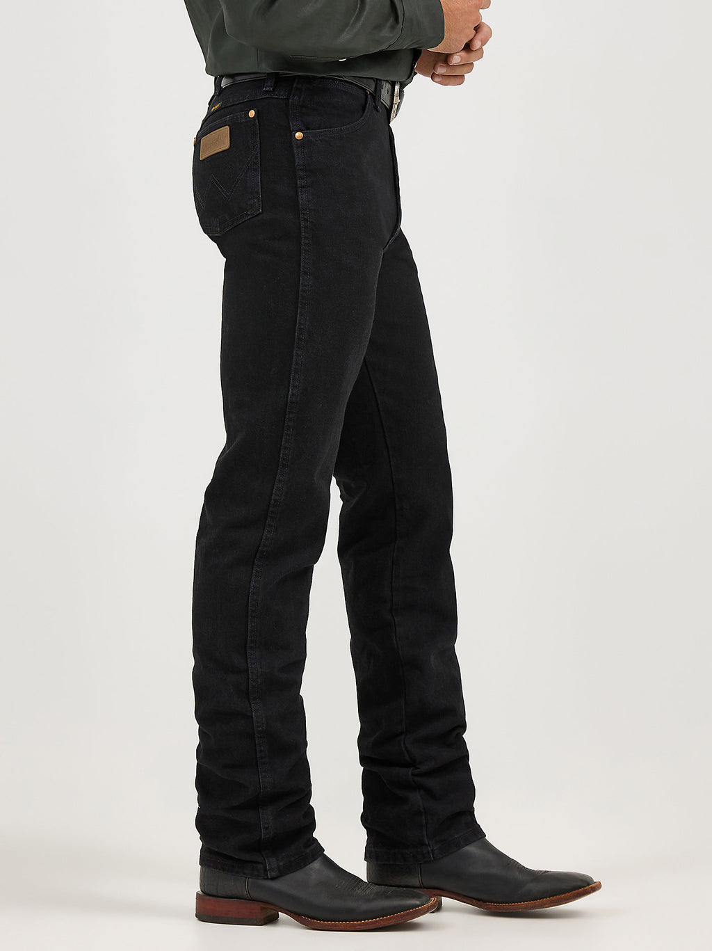 Wrangler Men's Cowboy Cut Original Fit Jean 1013MWZWK - Shadow Black
