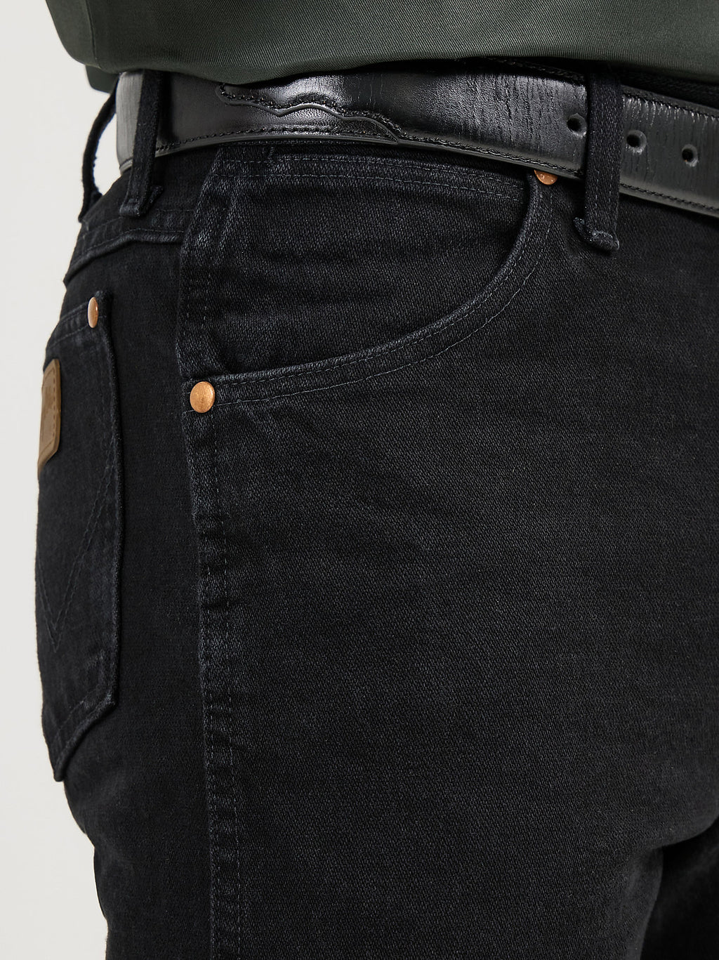 Wrangler Men's Cowboy Cut Original Fit Jean 1013MWZWK - Shadow Black