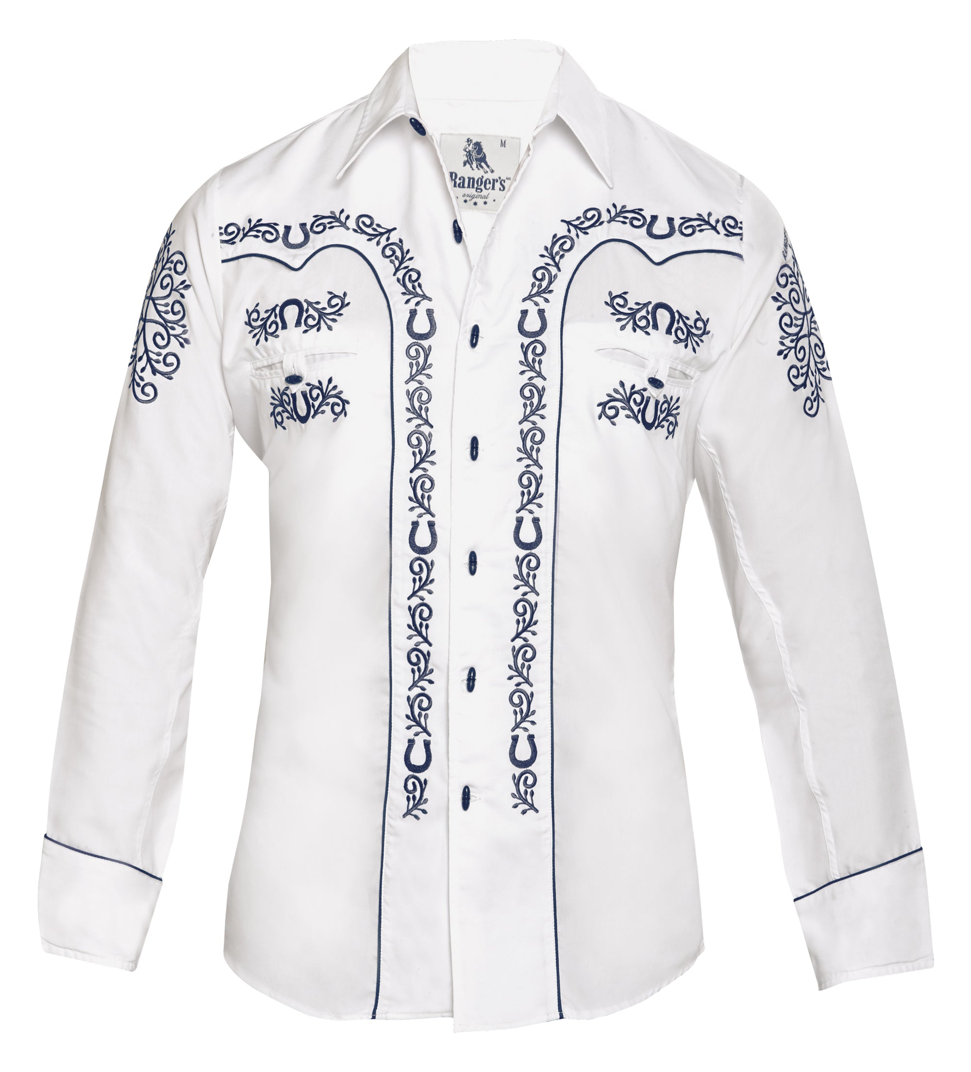 Camisa Charra Ranger's 148CA01 - White
