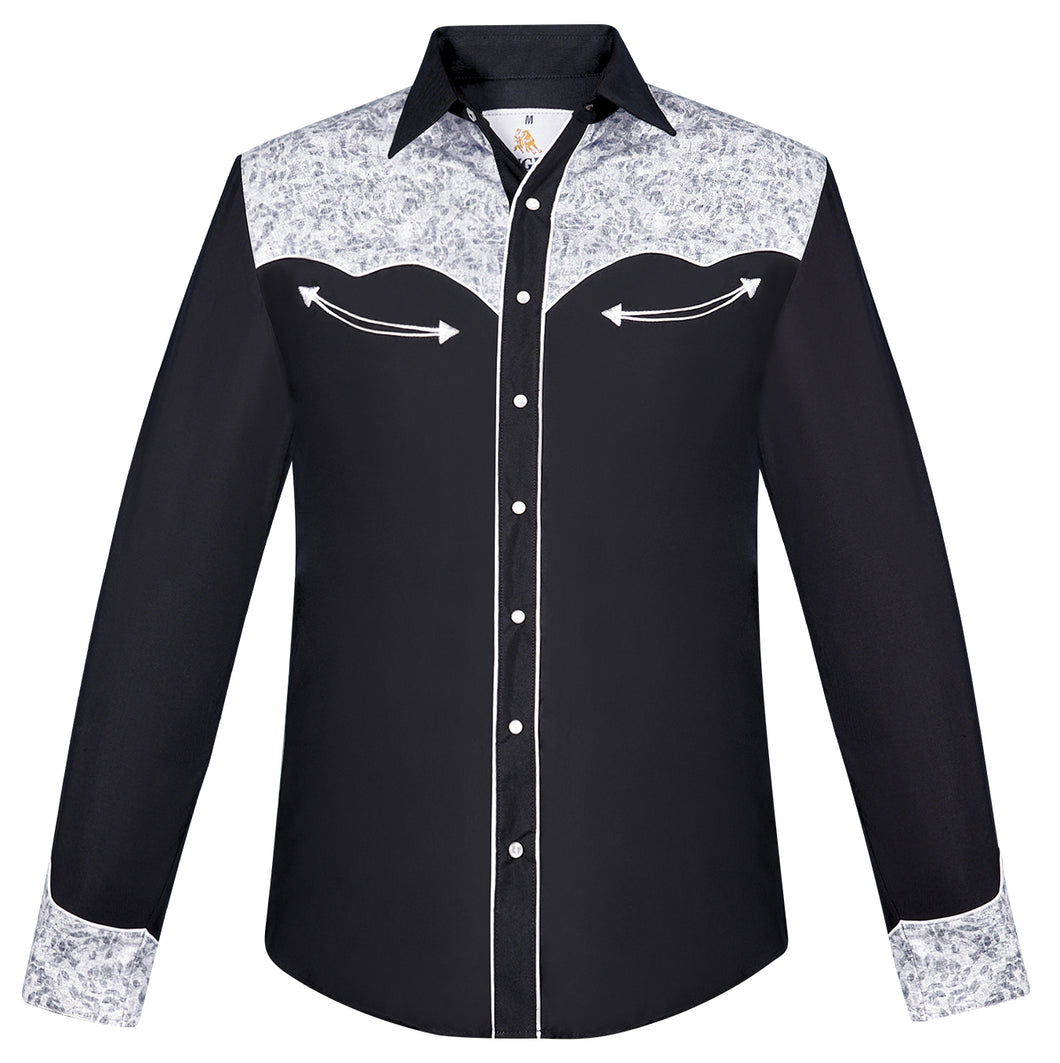 Camisa Vaquera Ranger's 159CA01 - Black