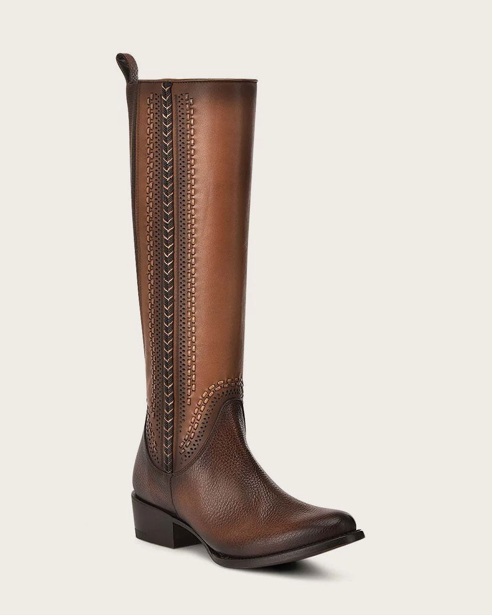 Cuadra Women's Laser & Woven Round Toe CU758 - Santana Taimir Miel