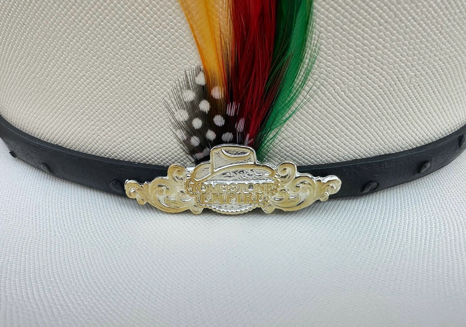 Sombrero Tombstone 10,000x Master Chaparral/Estilo Sinaloa (Hat Carrier Included)