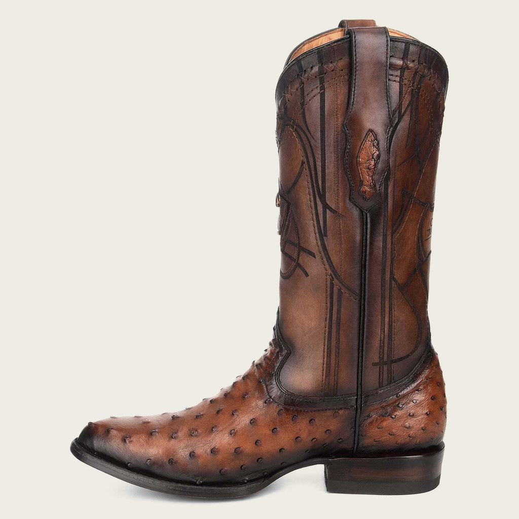 Bota Cuadra Round Toe Ostrich 2C1NA1 - Moroni Castano