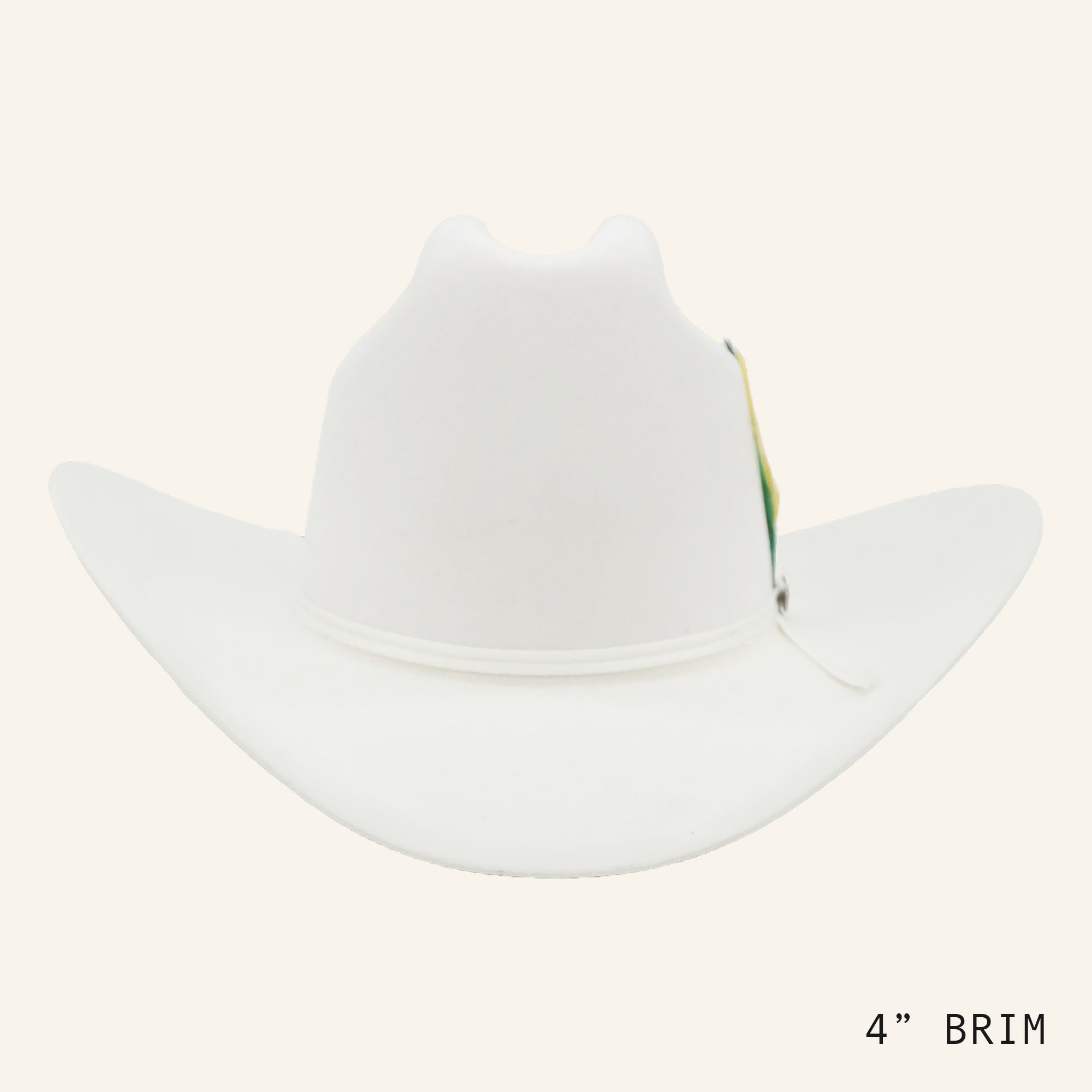 Stetson 6x Rancher Felt Hat - White