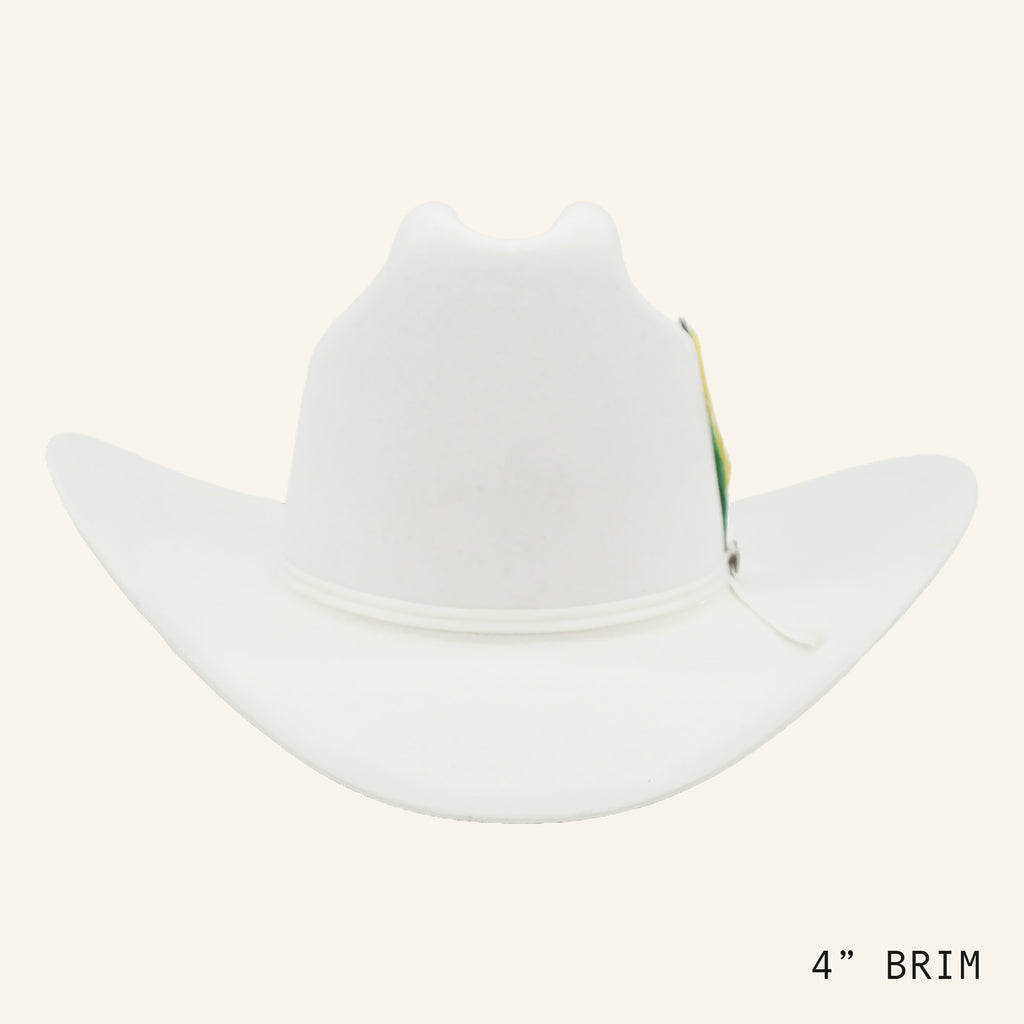 Stetson 6x Rancher Felt Hat - White