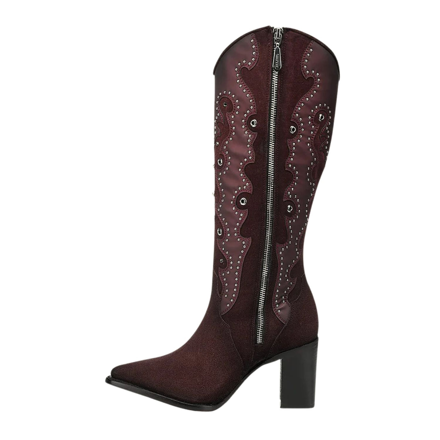 Cuadra Women's Zipper Round Toe CC358 - Wine
