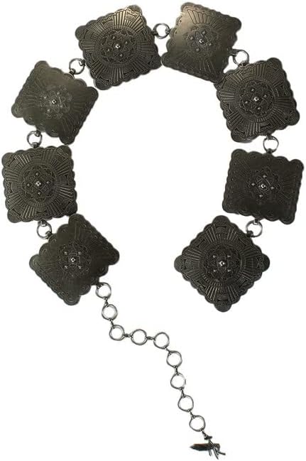 Angel Ranch Women's Concho Silver Belt D140004036