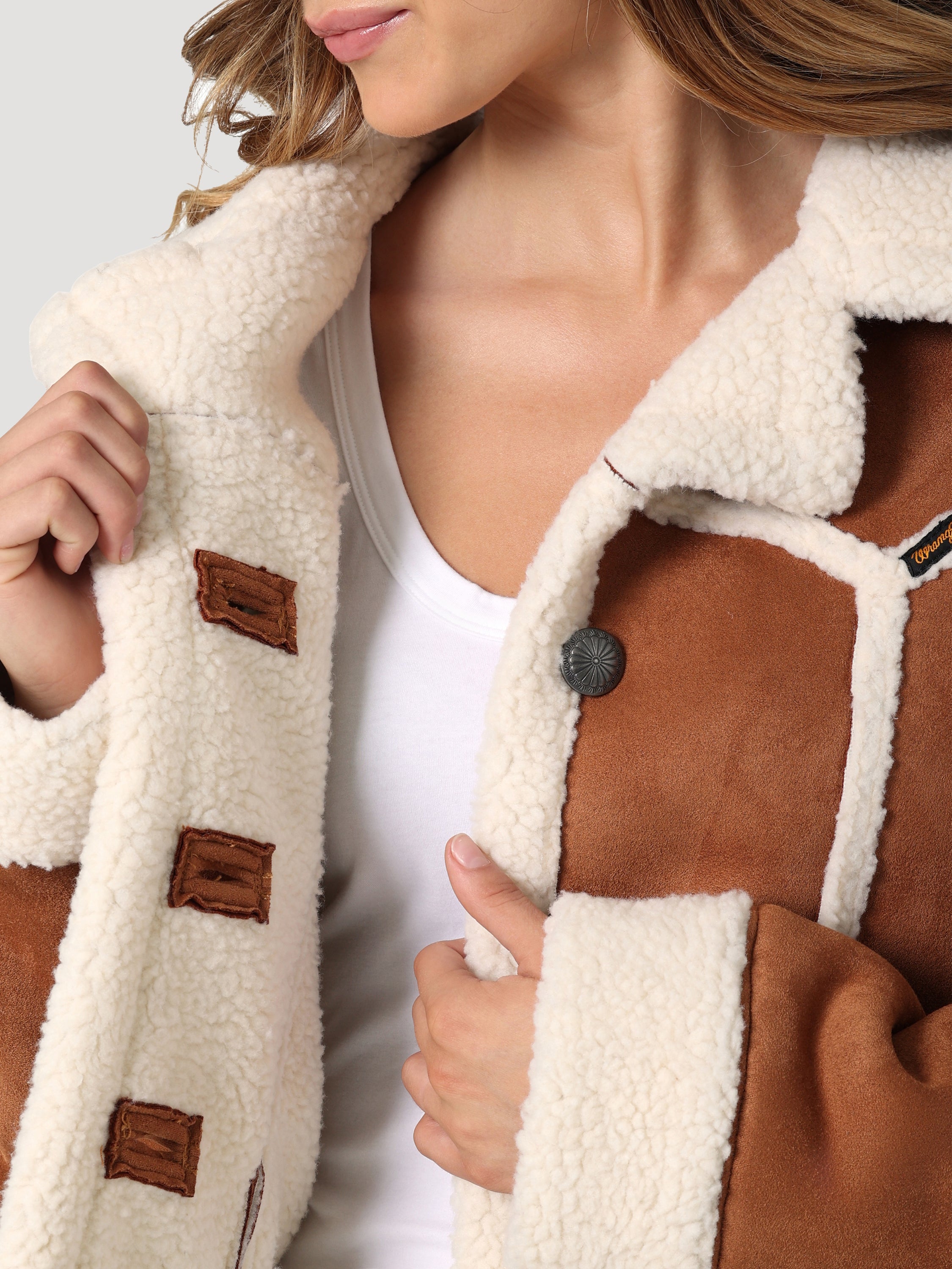 Wrangler Women's Retro Barn Coat 112335508 - Tan