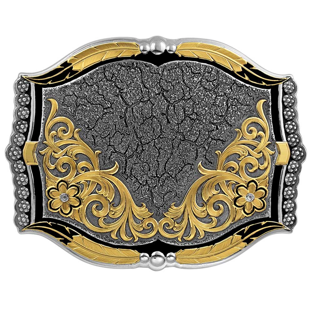 Montana Cracked Earth Custom Buckle 43810