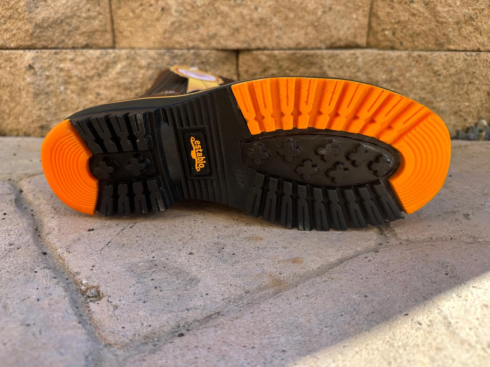 Establo Work Boot 584 - Miel Bull Fight