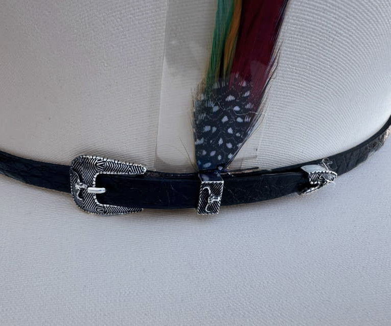 Sombrero Cuernos Chuecos 5,000x "Johnson" San Judas Atejanada  3 1/2" Brim