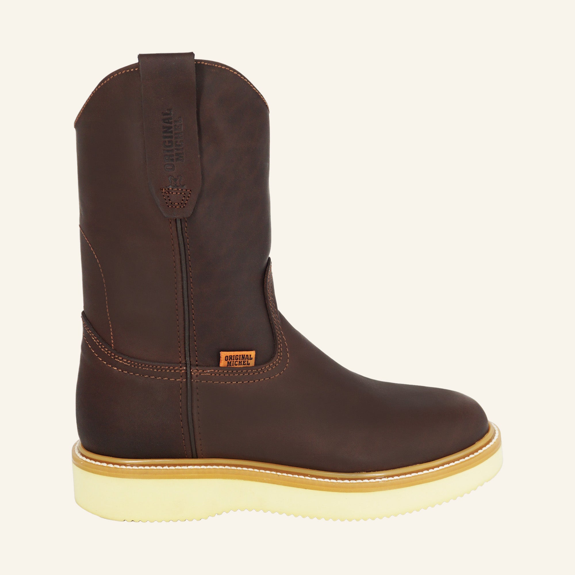 Original Michel Men's Work Boot 505407 - Grasso Brown