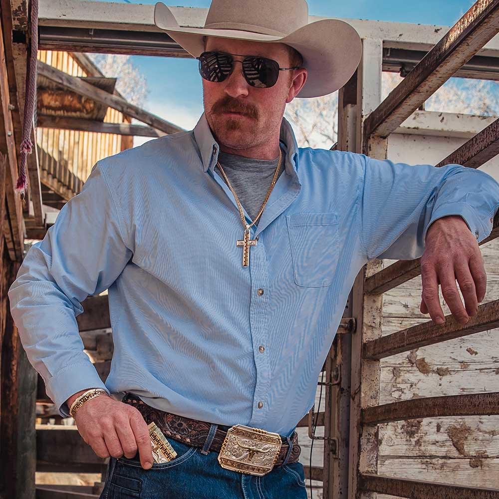 Montana Southwest Origins Buckle with Longhorn 52910-767M