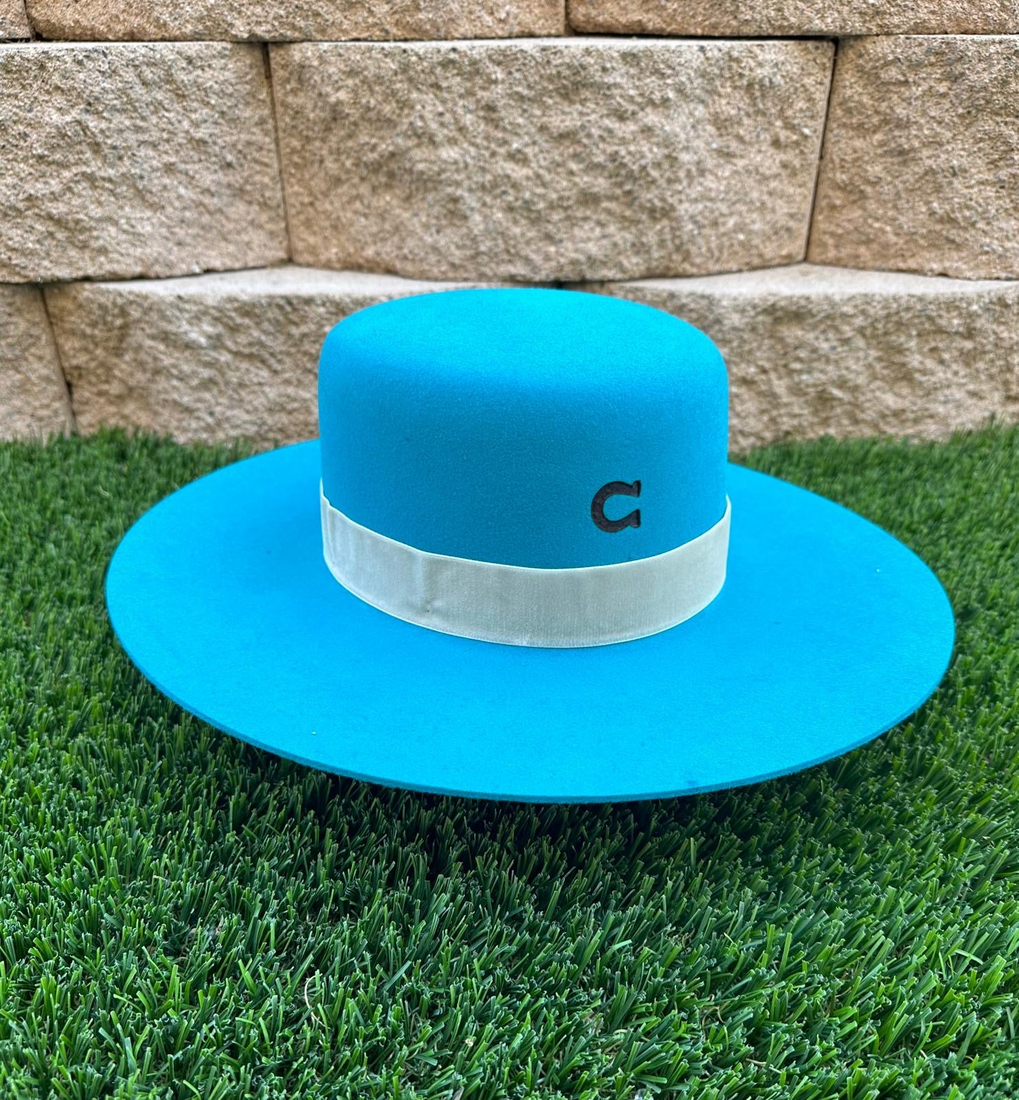 Charlie Horse "Bohemian" Women's Felt Hat - Turquoise