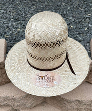 Cargar imagen en el visor de la galería, Stone 6x Sisol Open Crown Straw Hat
