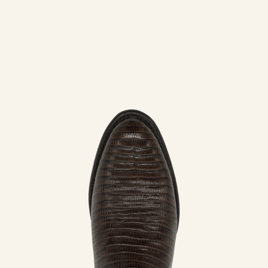 Los Altos Boots Roper Lizard 690707 - Brown