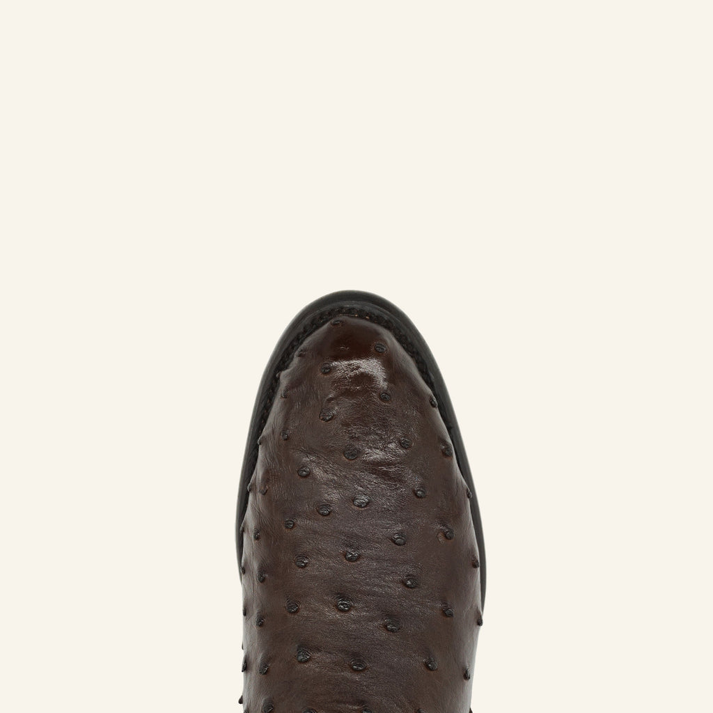 Los Altos Boots Roper Ostrich 69Z0307 - Brown