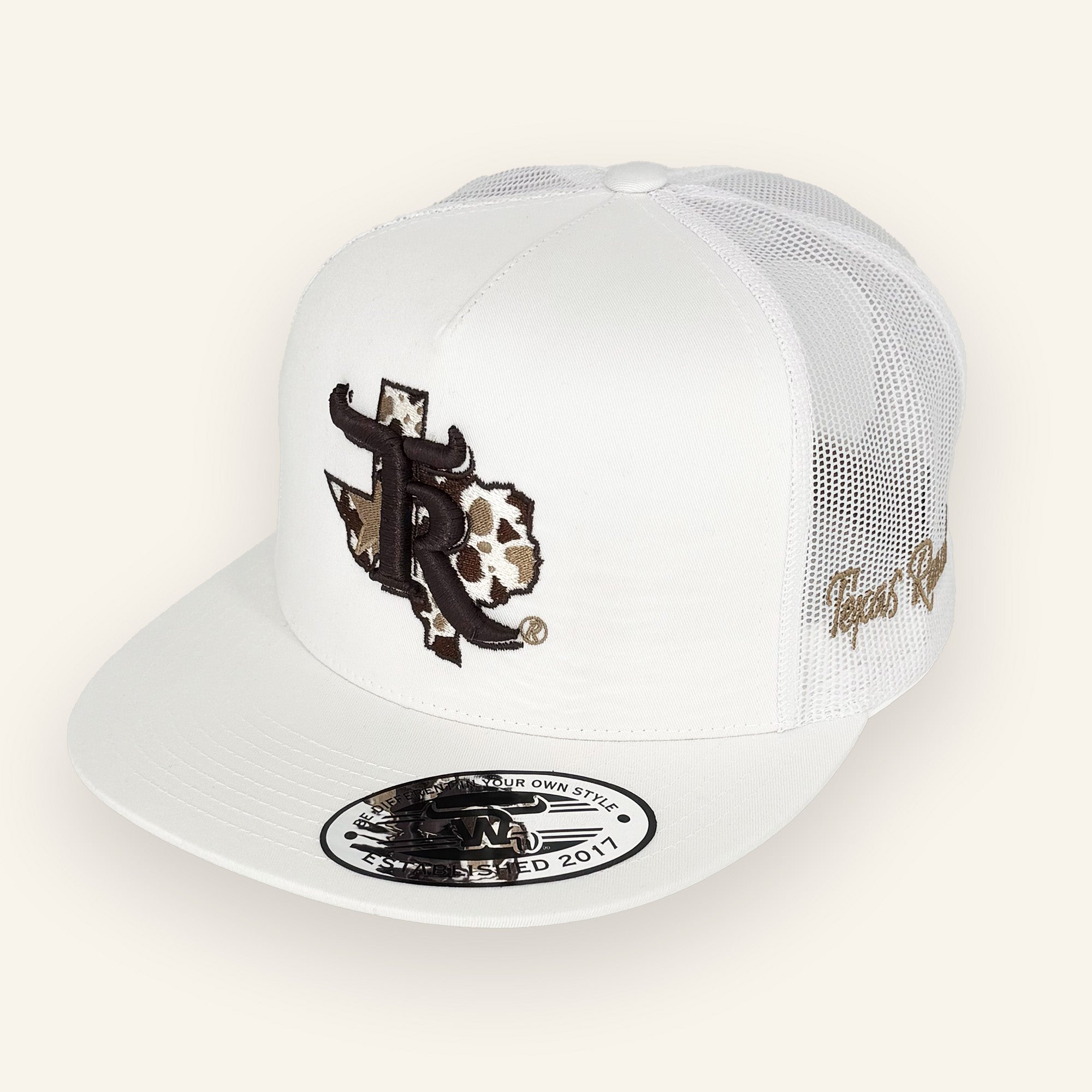 Western Texas Cow White Hat