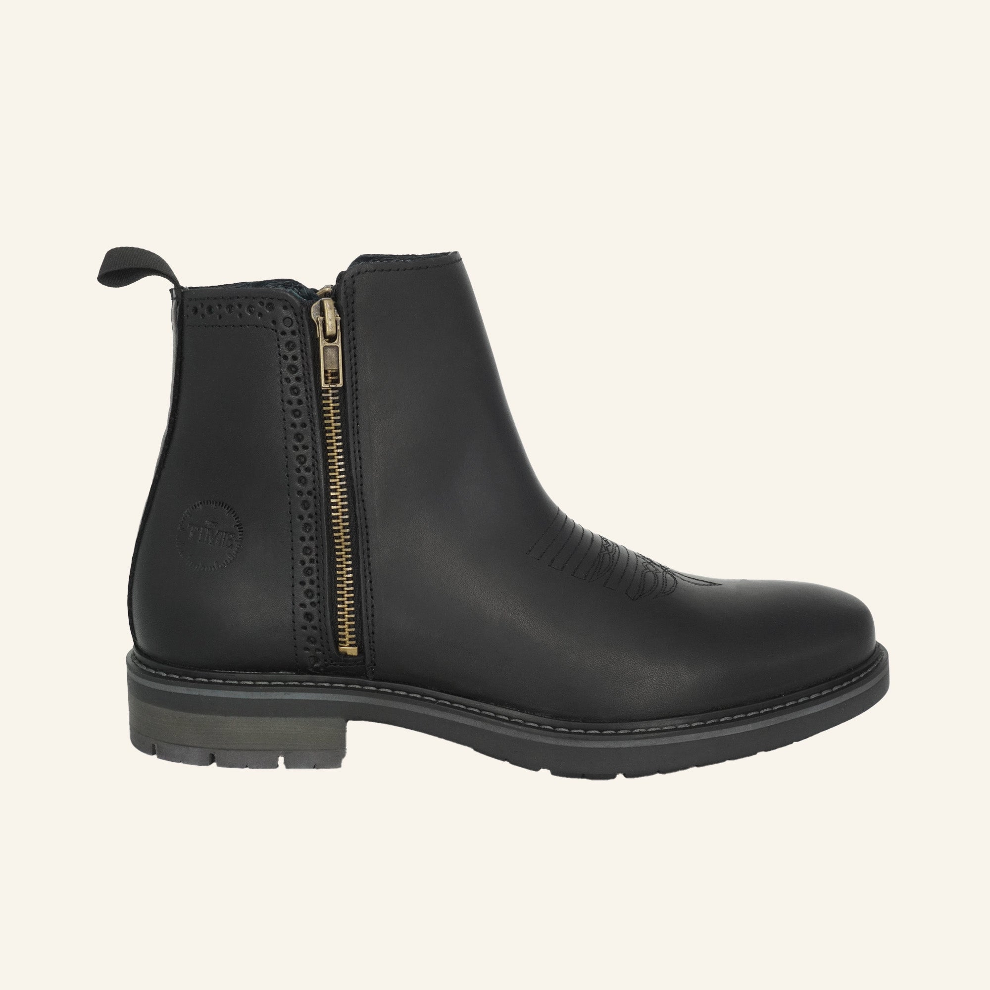 Botin Time Grasso 7404 - Negro