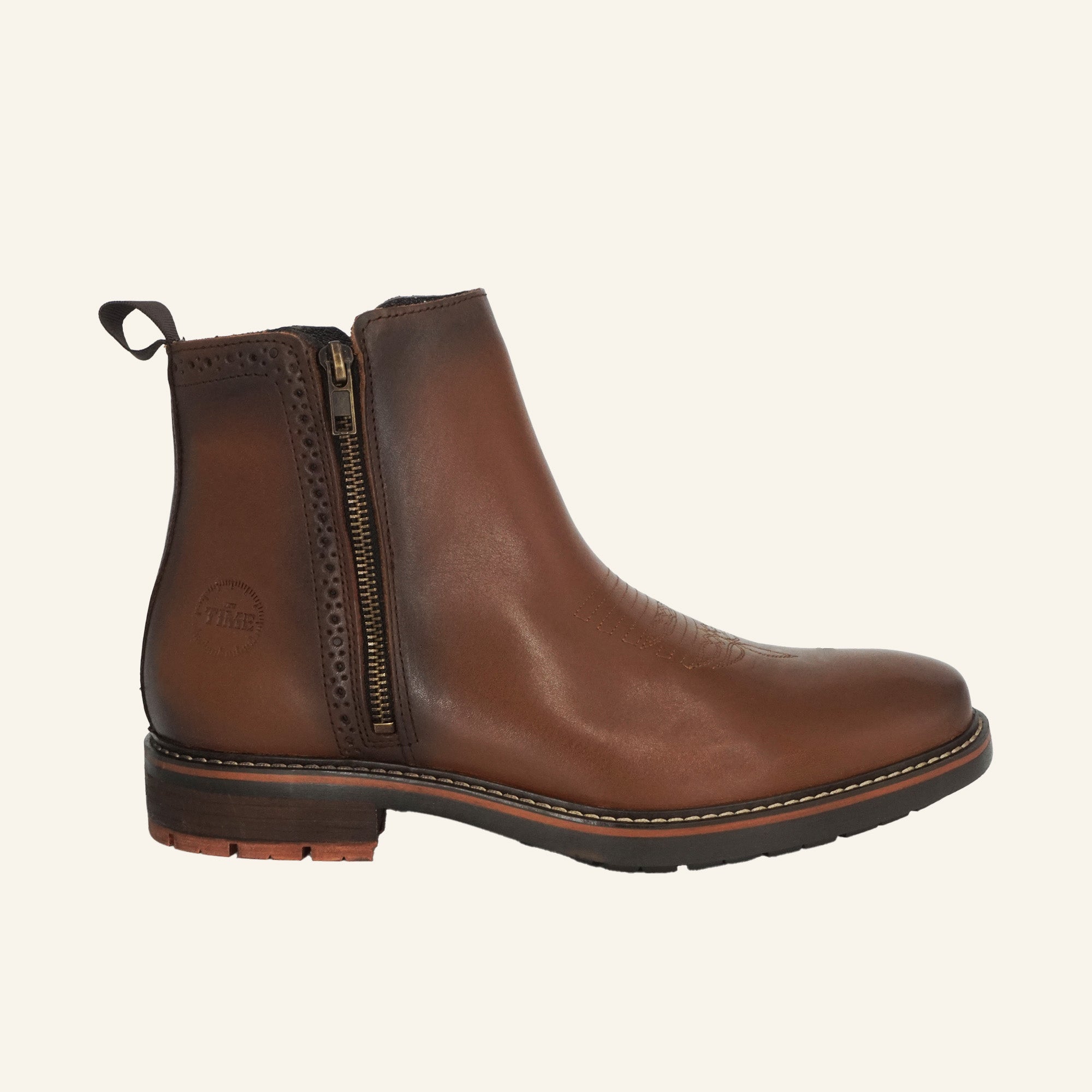 Botin Time Momo 7404 - Nuez