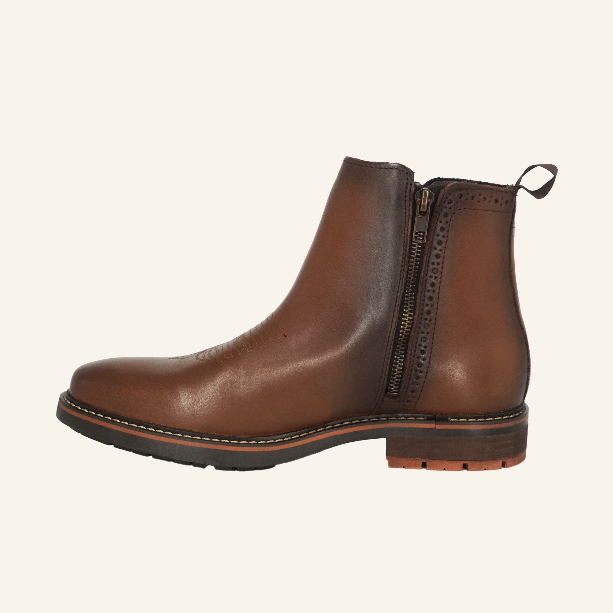 Botin Time Momo 7404 - Nuez