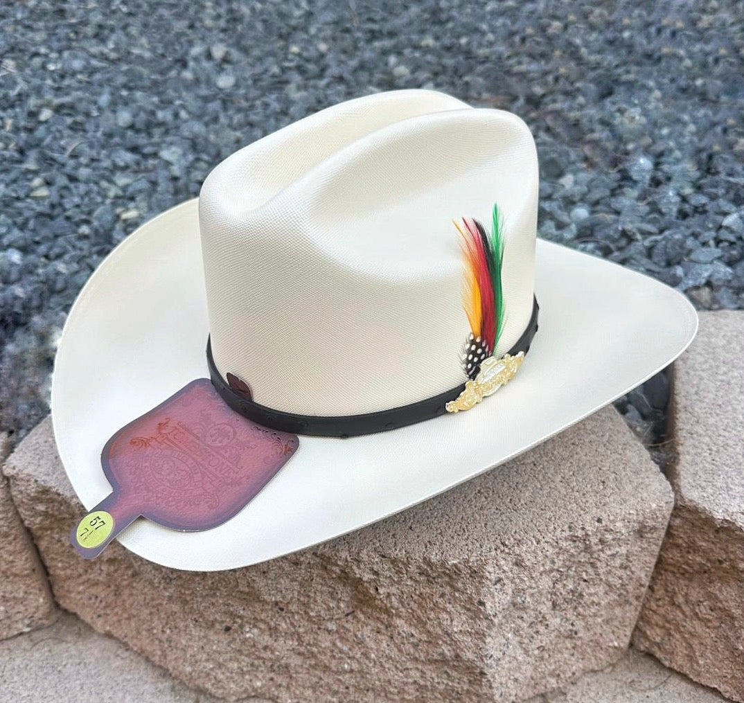 Sombrero Tombstone 10,000x Master Chaparral/Estilo Sinaloa (Hat Carrier Included)