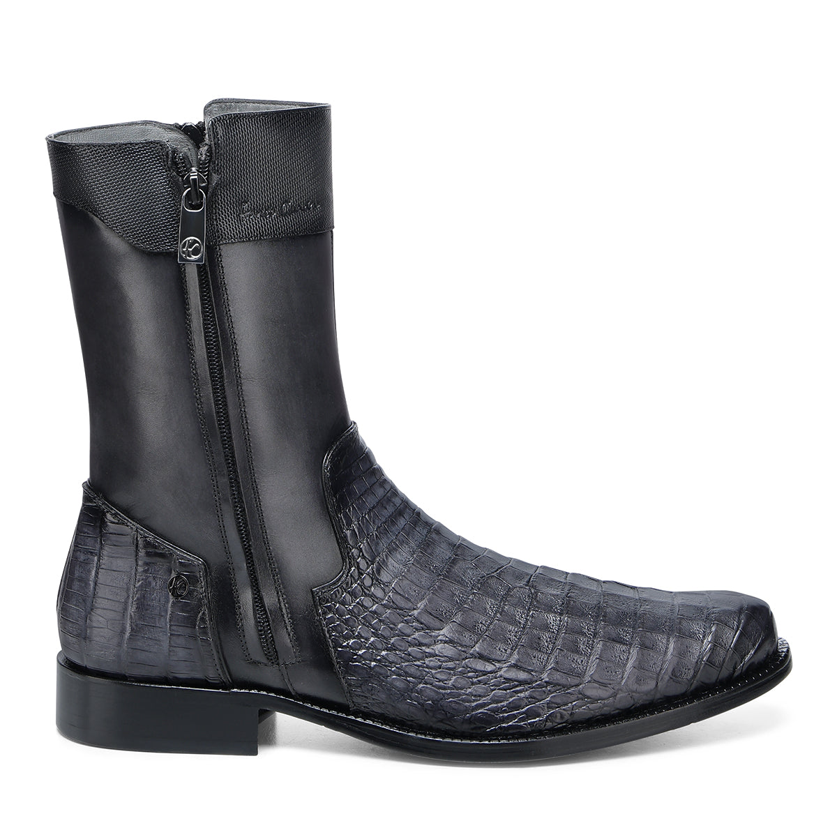 Franco Cuadra Collection Men's Caiman Ankle Boot FF207 - Grey