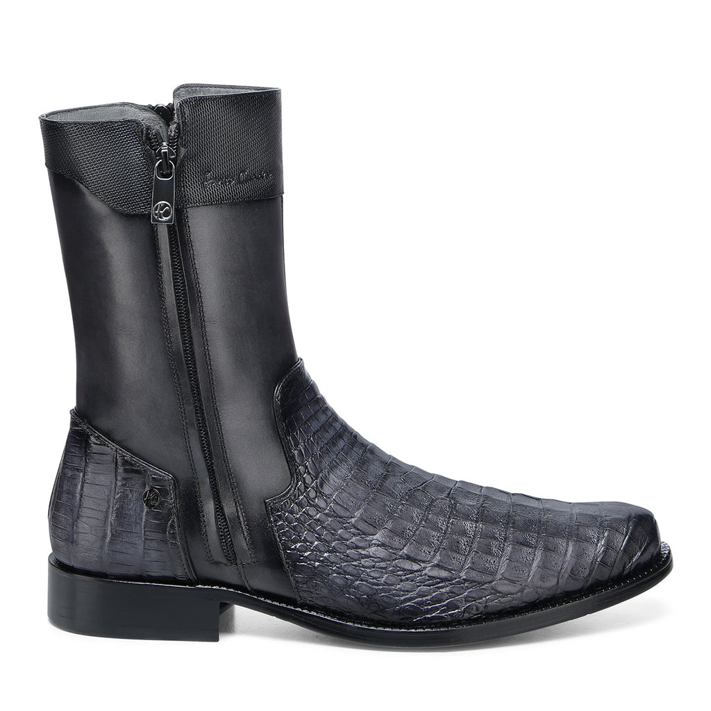 Franco Cuadra Collection Men's Caiman Ankle Boot FF207 - Grey